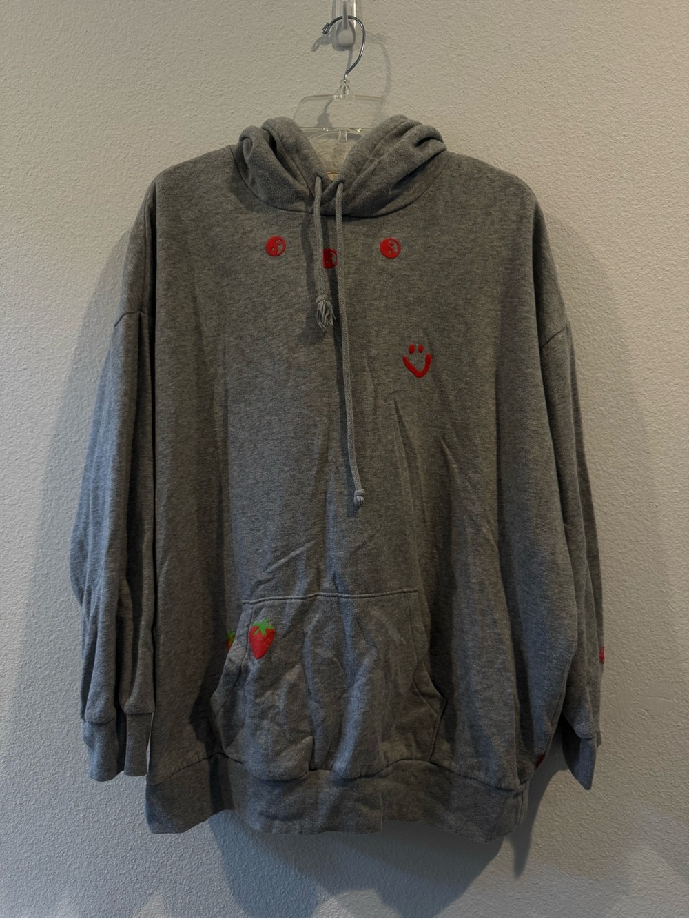 Levi’s Hooodie with Red Graphic Accents